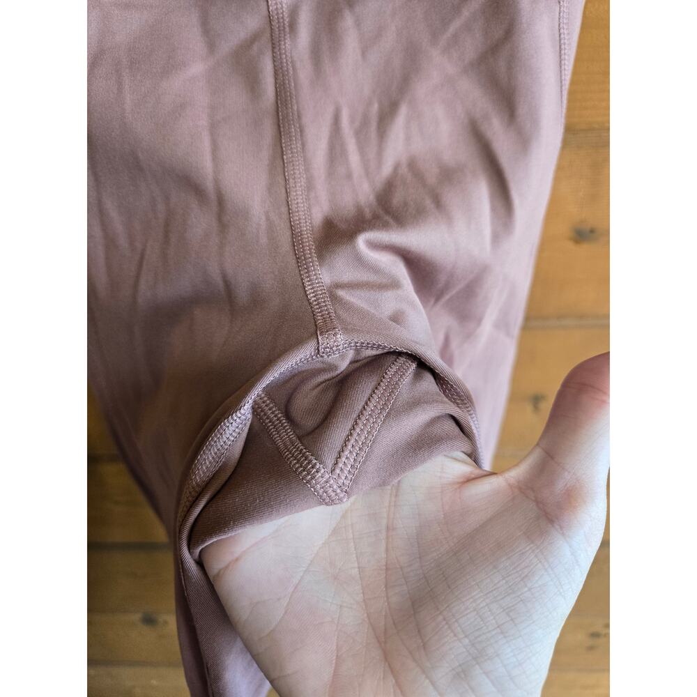 Girlfriend Collective Legging Pink Mauve 4007 Medium Athleisure Gym Workout - Picture 5 of 7